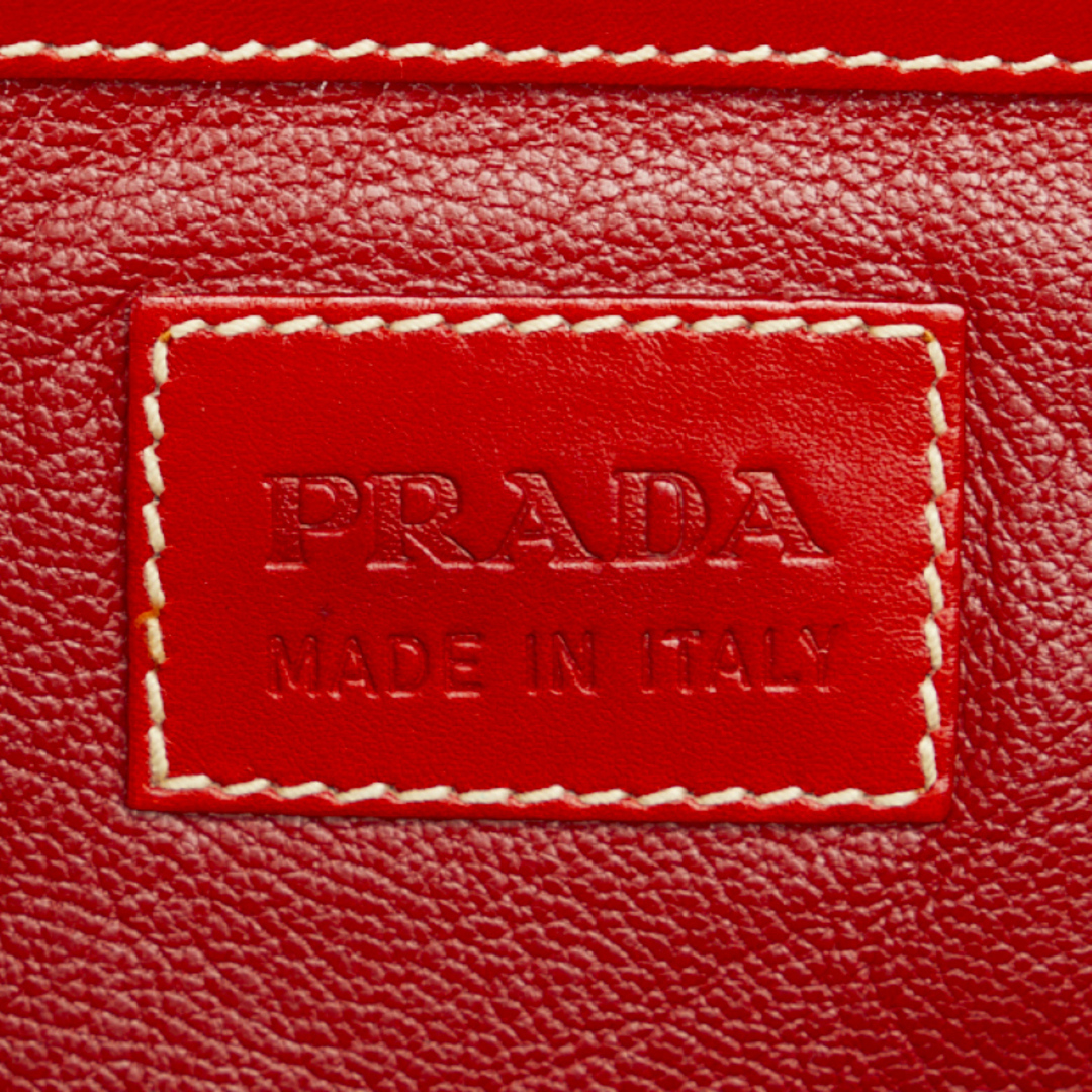 プラダ ロゴ ハンドバッグ BR3021 キャンバス レディース PRADA 【1-0115548】