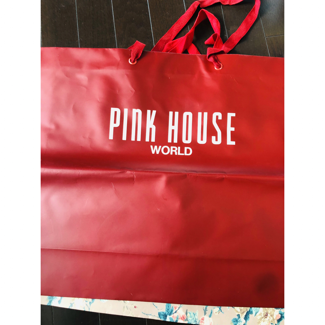 PINK HOUSE(ピンクハウス)のピンクハウス　ショッパー　紙袋 レディースのバッグ(ショップ袋)の商品写真