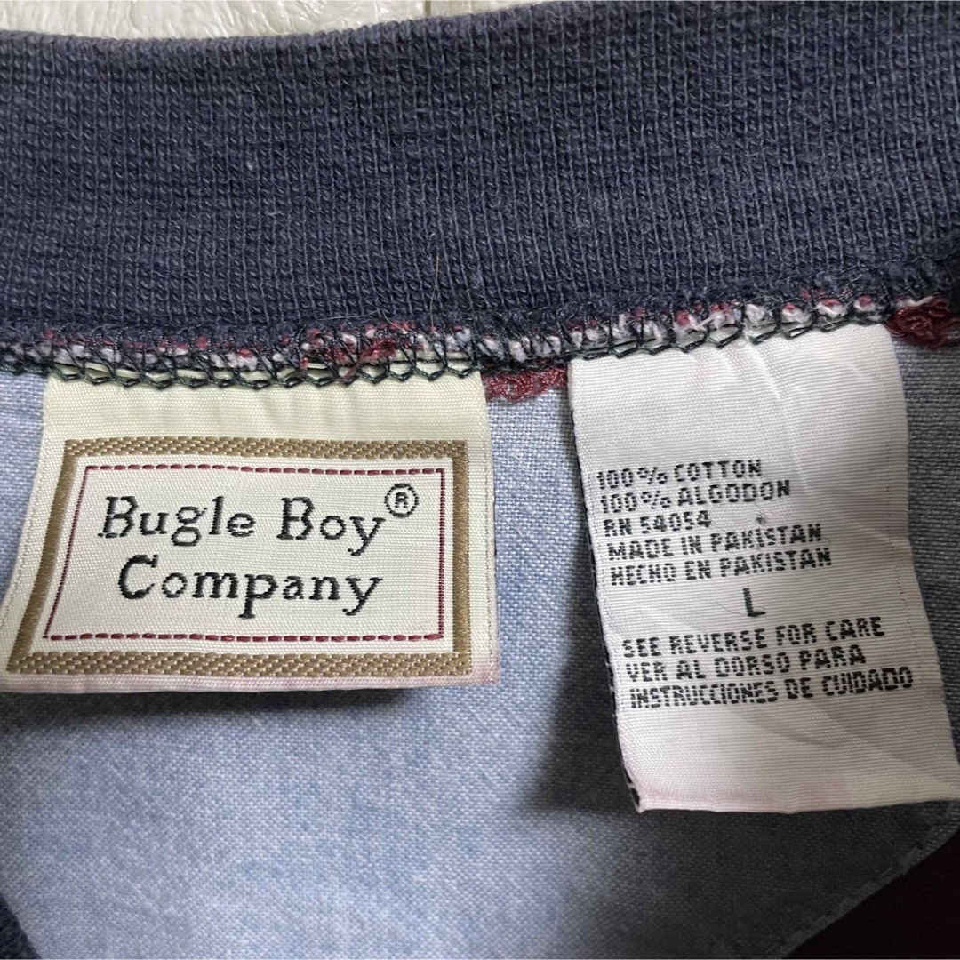 US古着　Bugle Boy Company 長袖Tシャツ  ロンT  XL相当 メンズのトップス(Tシャツ/カットソー(七分/長袖))の商品写真