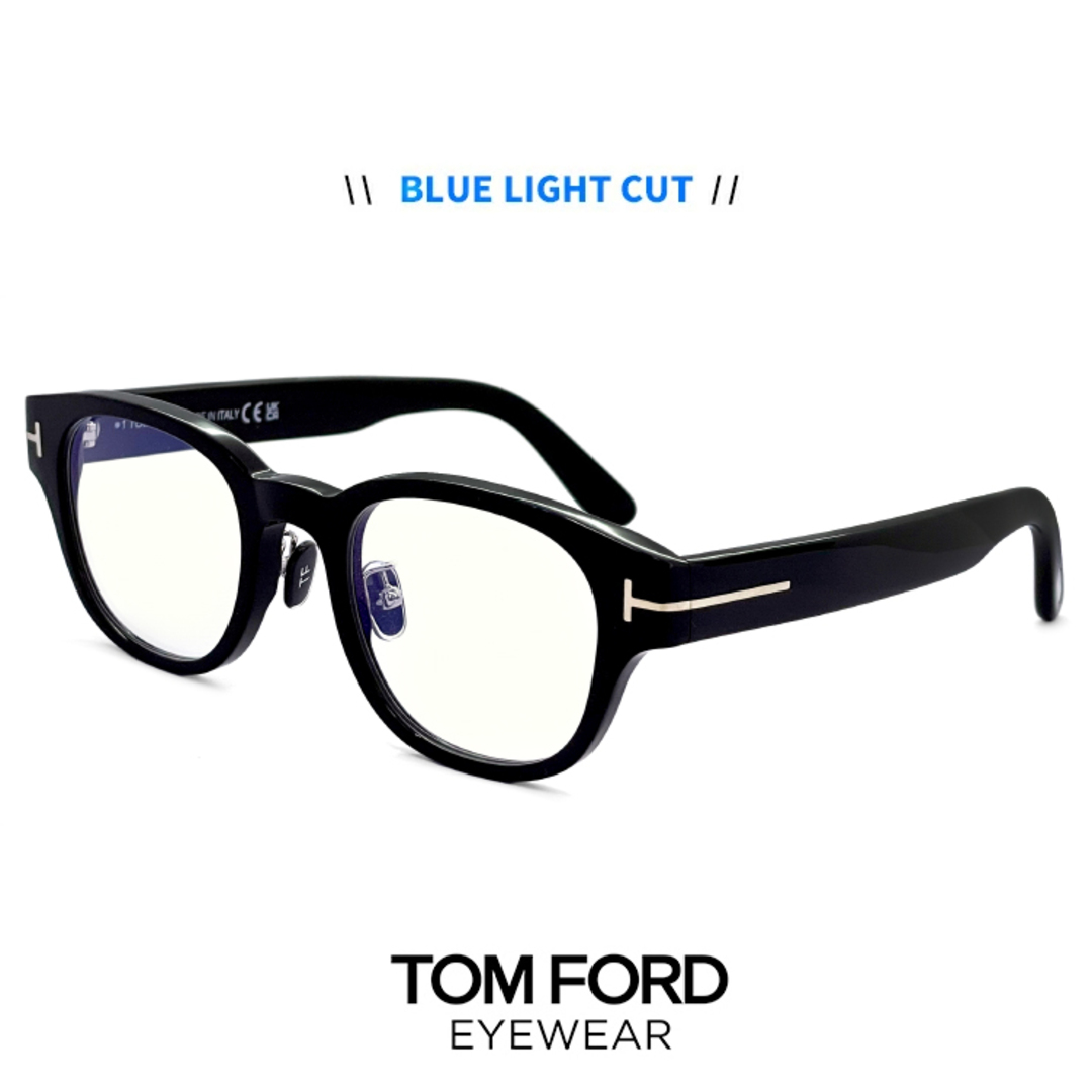 【新品】 トムフォード メガネ ft5861-d-b/v 005 日本デザインモデル tf5861-d-b/v TOM FORD 眼鏡 tomford tf5861db ft5861db 黒縁 黒ぶち ウェリントン 型ファッション小物