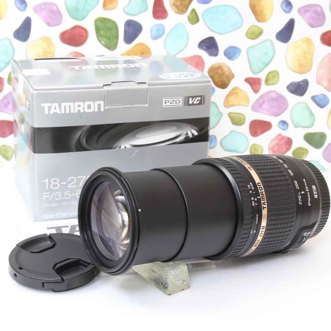 ♥︎◇近くから遠くまでOK ◇TAMRON 18-270mm VC キャノン-