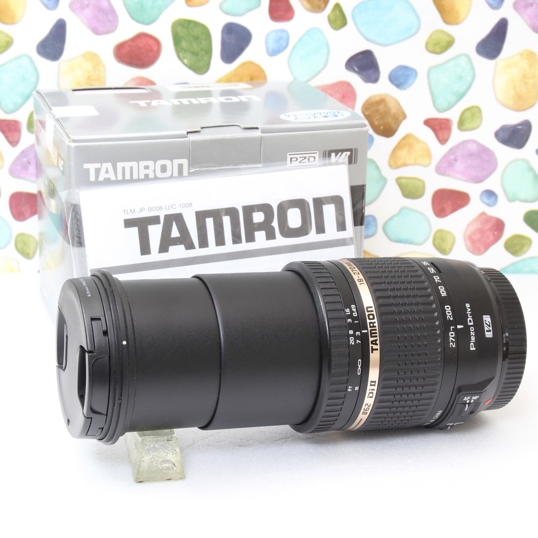 ✨広角から望遠までOK✨タムロン 18-270mm✨キャノン用✨-