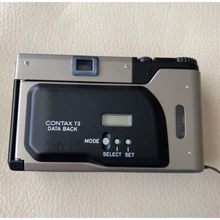KYOCERA CONTAX T3 チタン シルバー 純本革カバー付きの通販 by あか