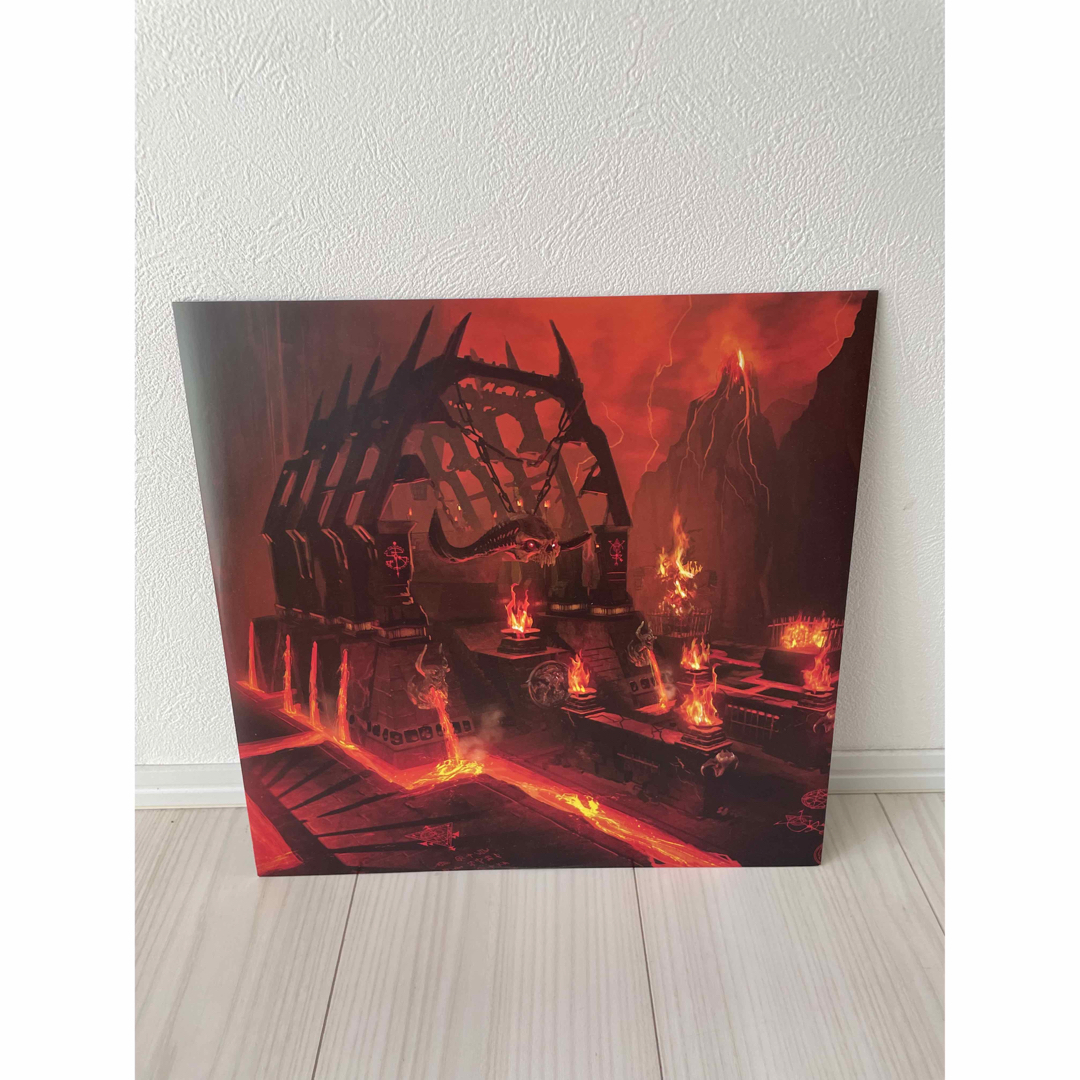 DOOM SOUNDTRACK サントラ　レコード版 エンタメ/ホビーのCD(ゲーム音楽)の商品写真