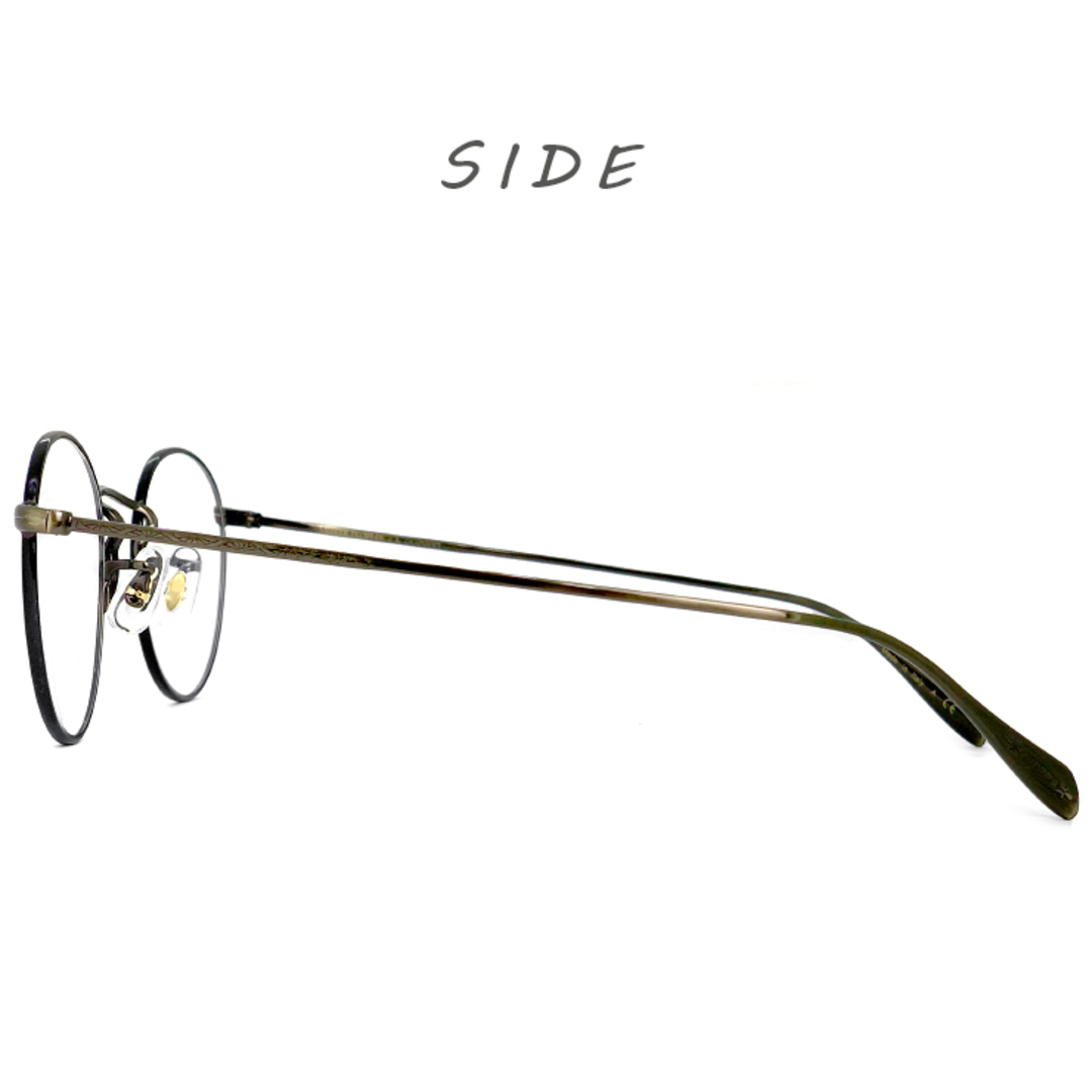 Oliver Peoples(オリバーピープルズ)の【新品】 オリバーピープルズ メガネ ov1186 5296 OLIVER PEOPLES COLERIDGE コールリッジ ボストン ラウンドメタル 丸眼鏡 メンズのファッション小物(サングラス/メガネ)の商品写真