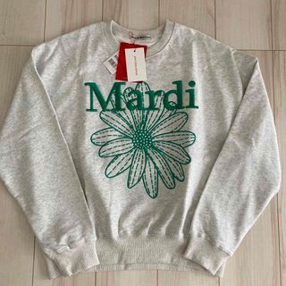 Mardi Mercredi 刺繍スウェット マルディメクルディ　オートミール