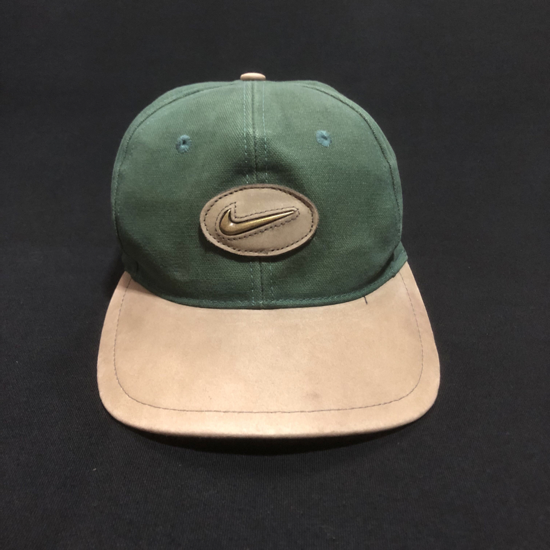 90s 00s y2k NIKE GOLF メタルスウォッシュロゴ キャップ 昔
