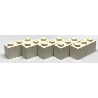 LEGO パーツ　ブロック　白　1×3　5個(知育玩具)