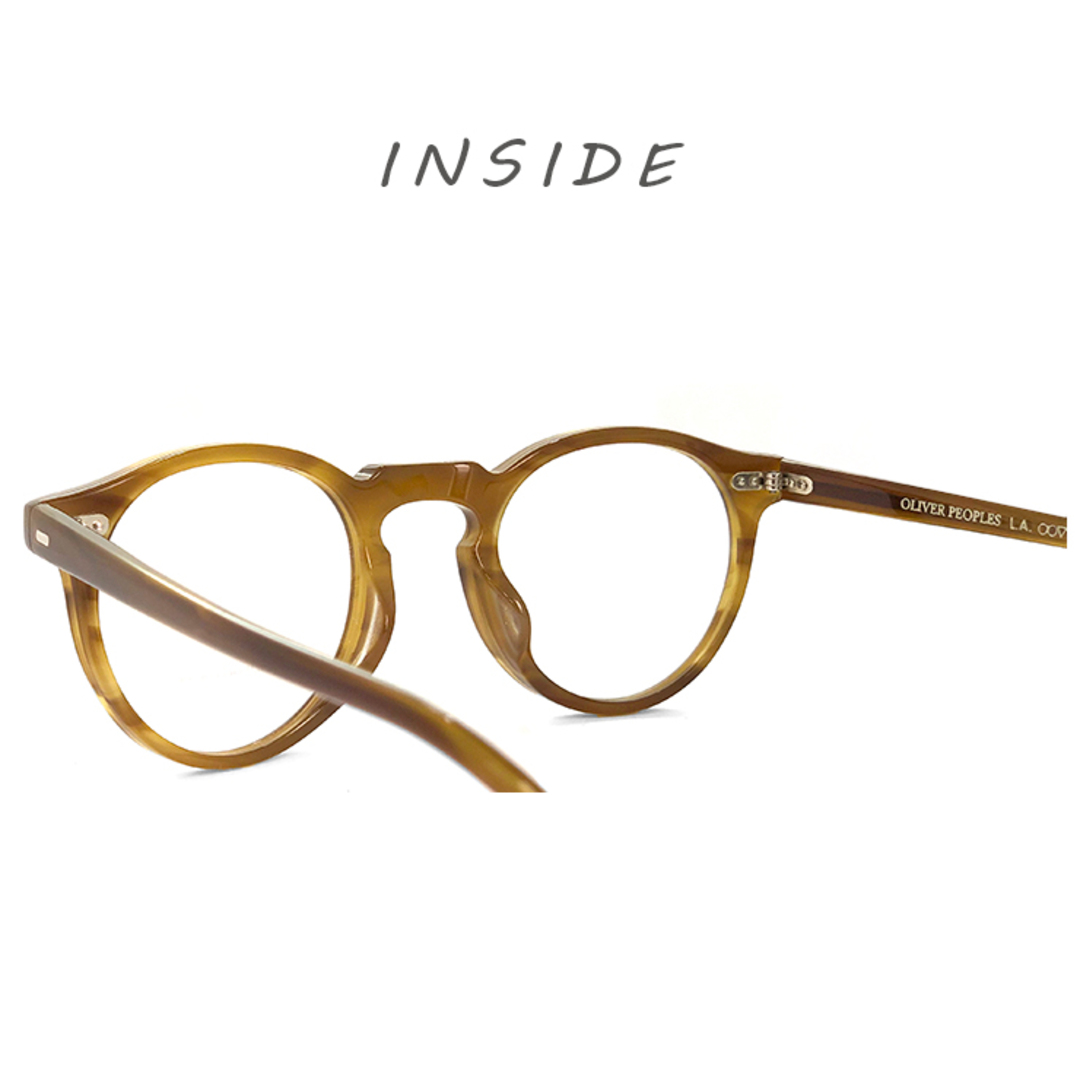 Oliver Peoples(オリバーピープルズ)の【新品】 オリバーピープルズ ov5186a 1011 OLIVER PEOPLES メガネ アジアンフィット gregory peck 眼鏡 ボストン メンズ メンズのファッション小物(サングラス/メガネ)の商品写真