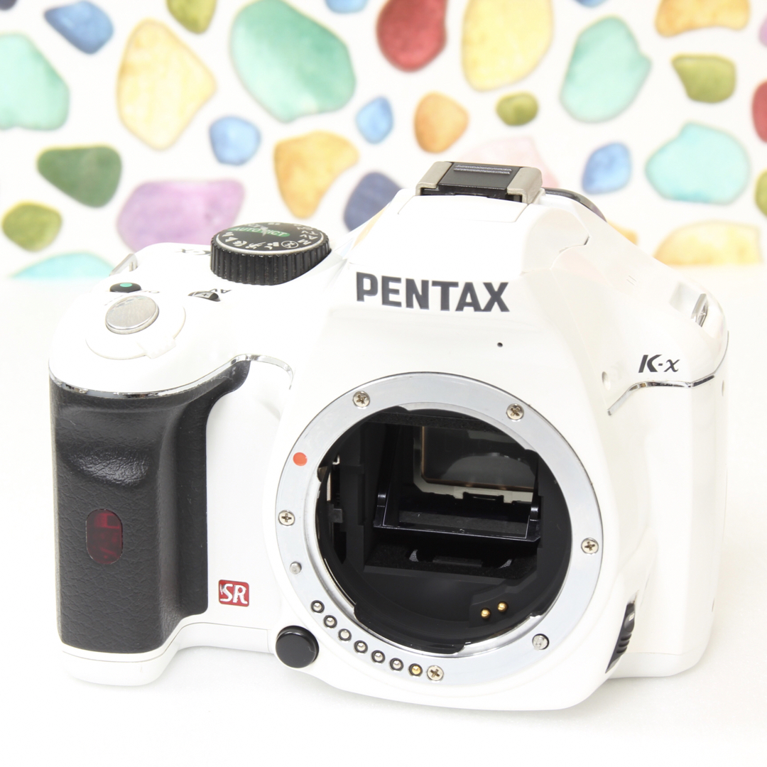 ♥︎◇PENTAX k-x ◇オシャレ一眼レフ♪ ◇スマホ転送♪-