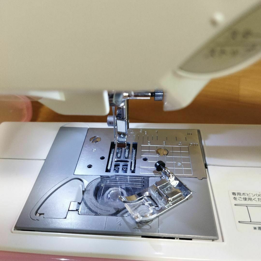整備済保証付 刺繍機付 簡単糸掛 自動糸切 コンピューターミシン K100α