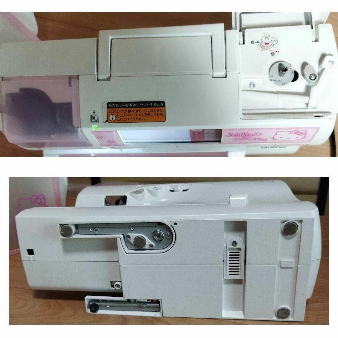 整備済保証付 刺繍機付 簡単糸掛 自動糸切 コンピューターミシン K100α
