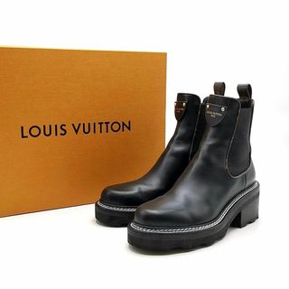 ルイヴィトン(LOUIS VUITTON)の美品 ルイヴィトン サイドゴアブーツ ボブールライン 03-23092410(ブーツ)