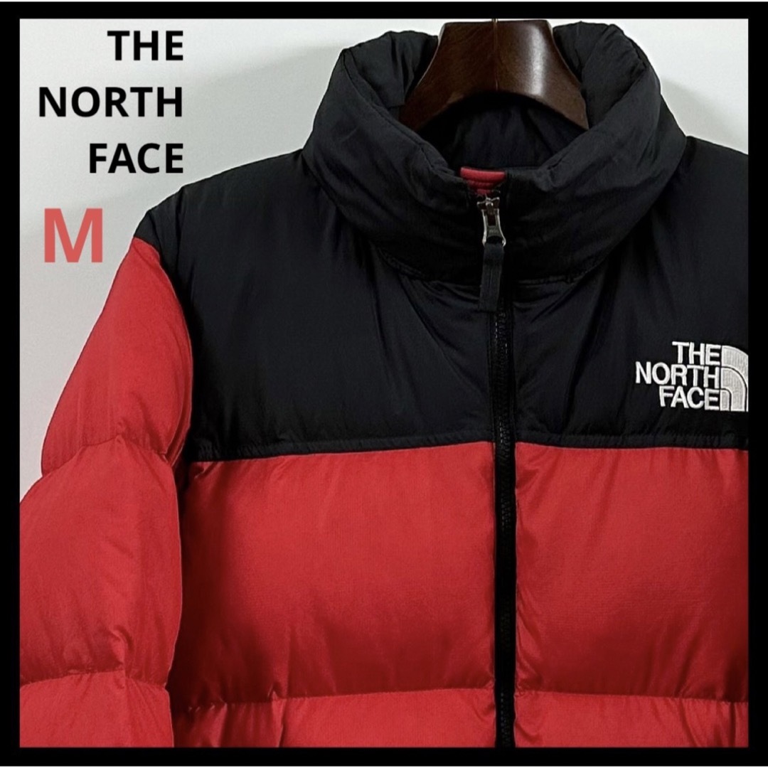 THE NORTH FACE ノースフェイス ヌプシ ダウンジャケット 赤 美品