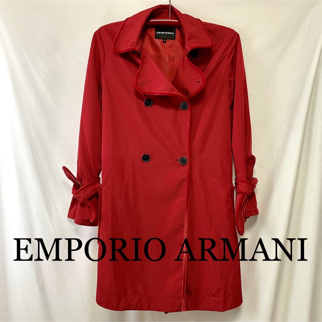 ★美品★ EMPORIO ARMANI エンポリオアルマーニ トレンチコート