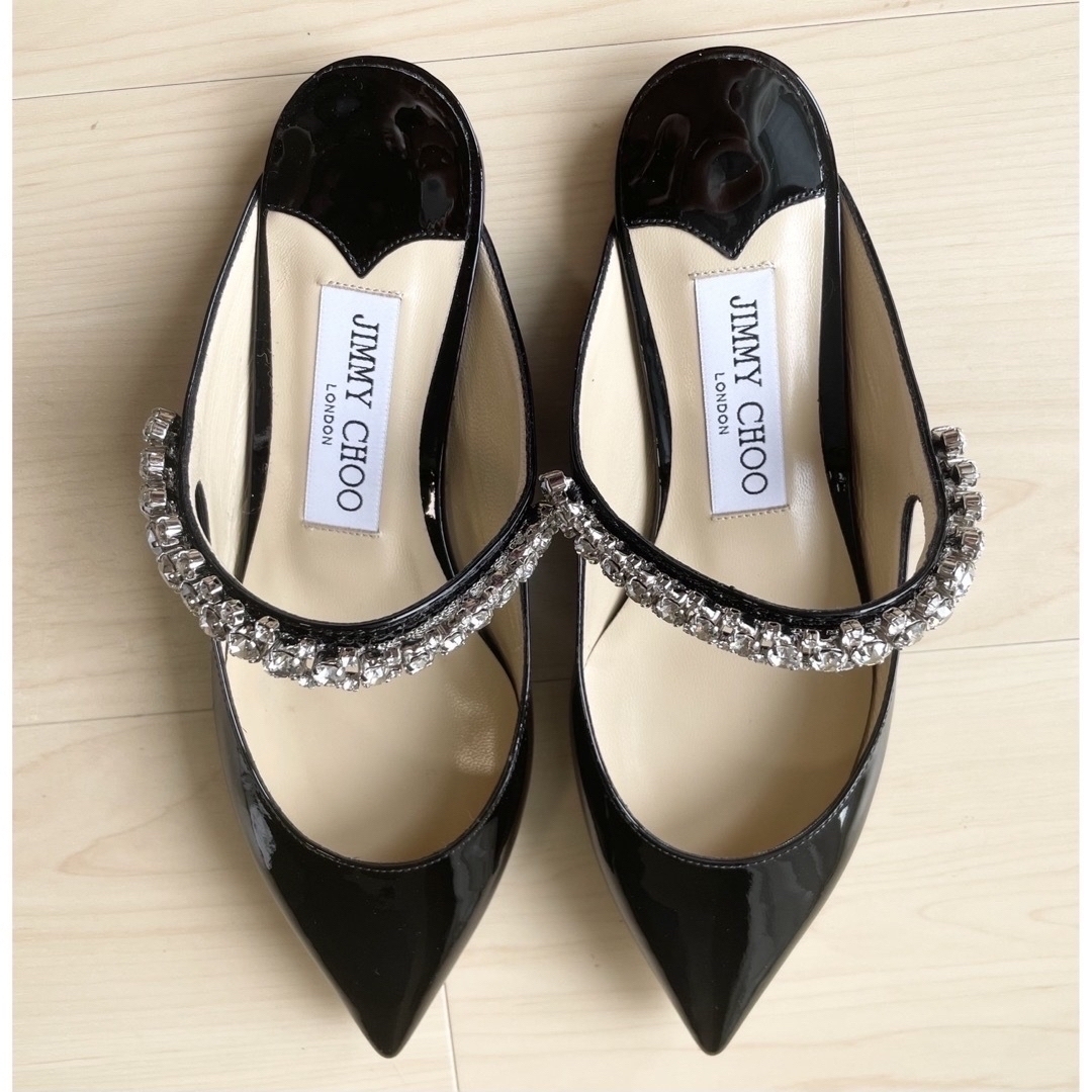 【新品未使用】JIMMYCHOO/ジミーチュウ/Bing Flat/ミュール