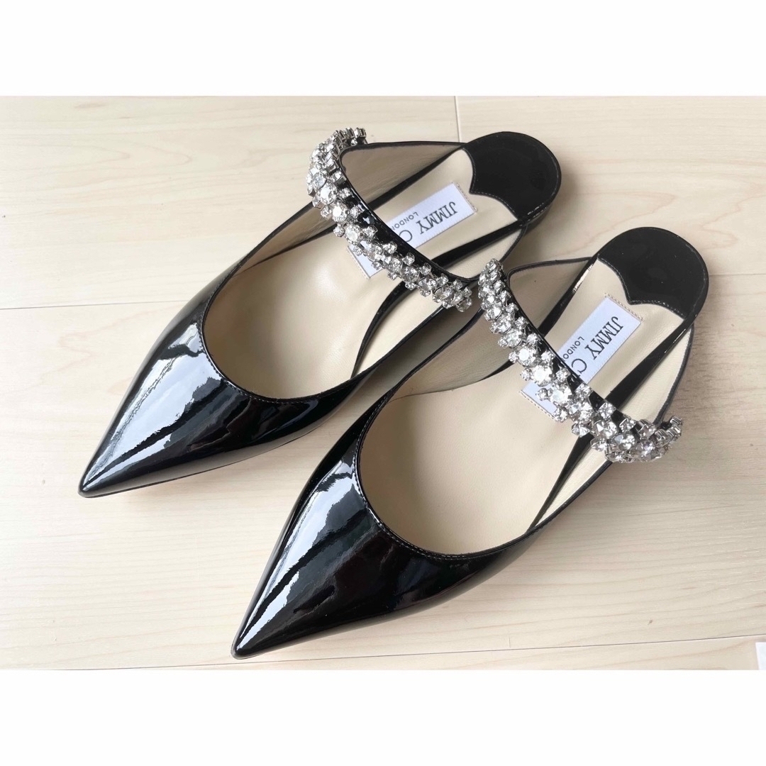 【新品未使用】JIMMYCHOO/ジミーチュウ/Bing Flat/ミュール