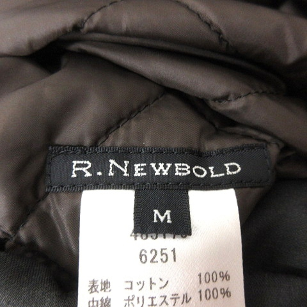 R.NEWBOLD(アールニューボールド)のアールニューボールド ステンカラージャケット キルティング リバーシブル M 黒 メンズのジャケット/アウター(その他)の商品写真