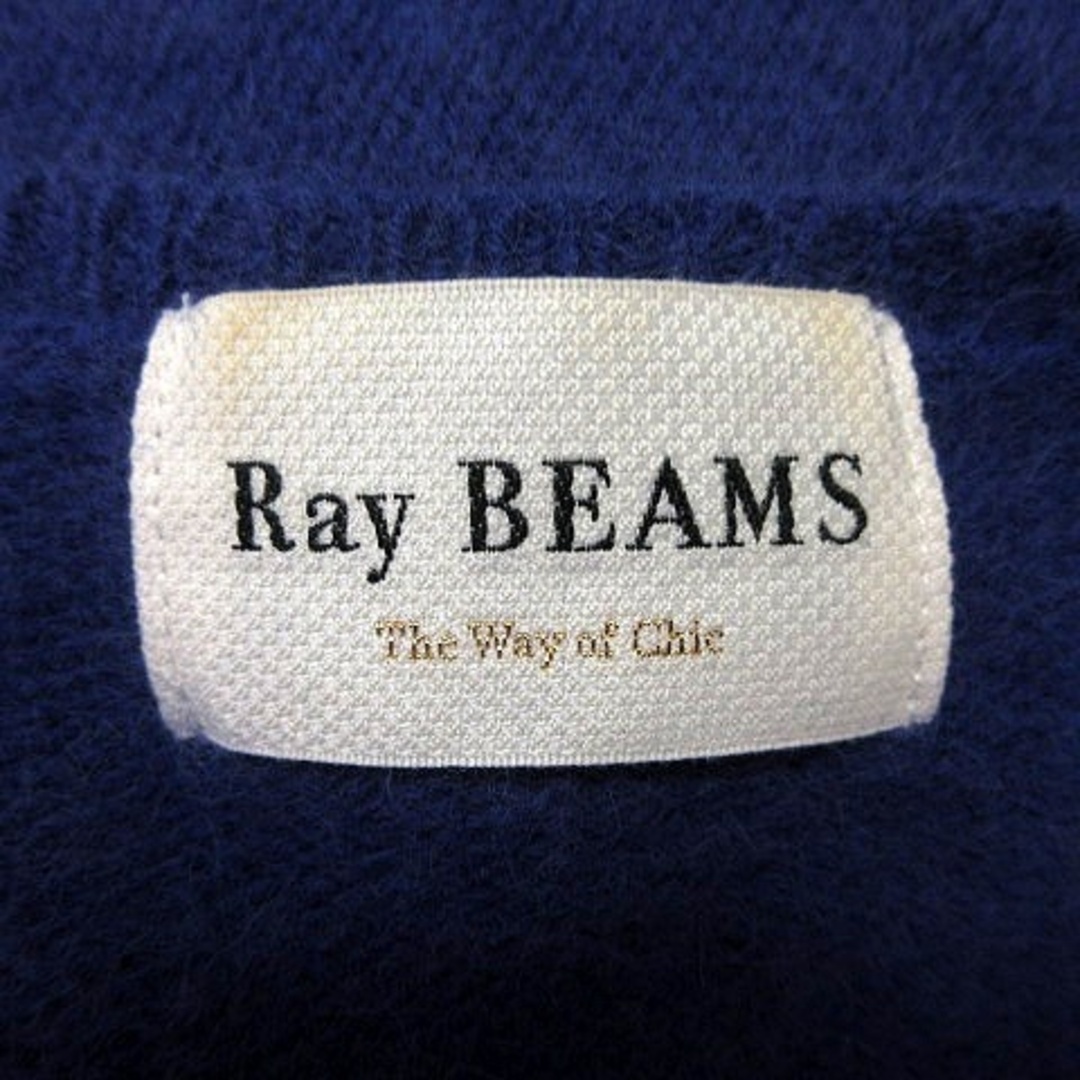 Ray BEAMS(レイビームス)のレイビームス Ray Beams ニット セーター 長袖 ウール 青 レディースのトップス(ニット/セーター)の商品写真