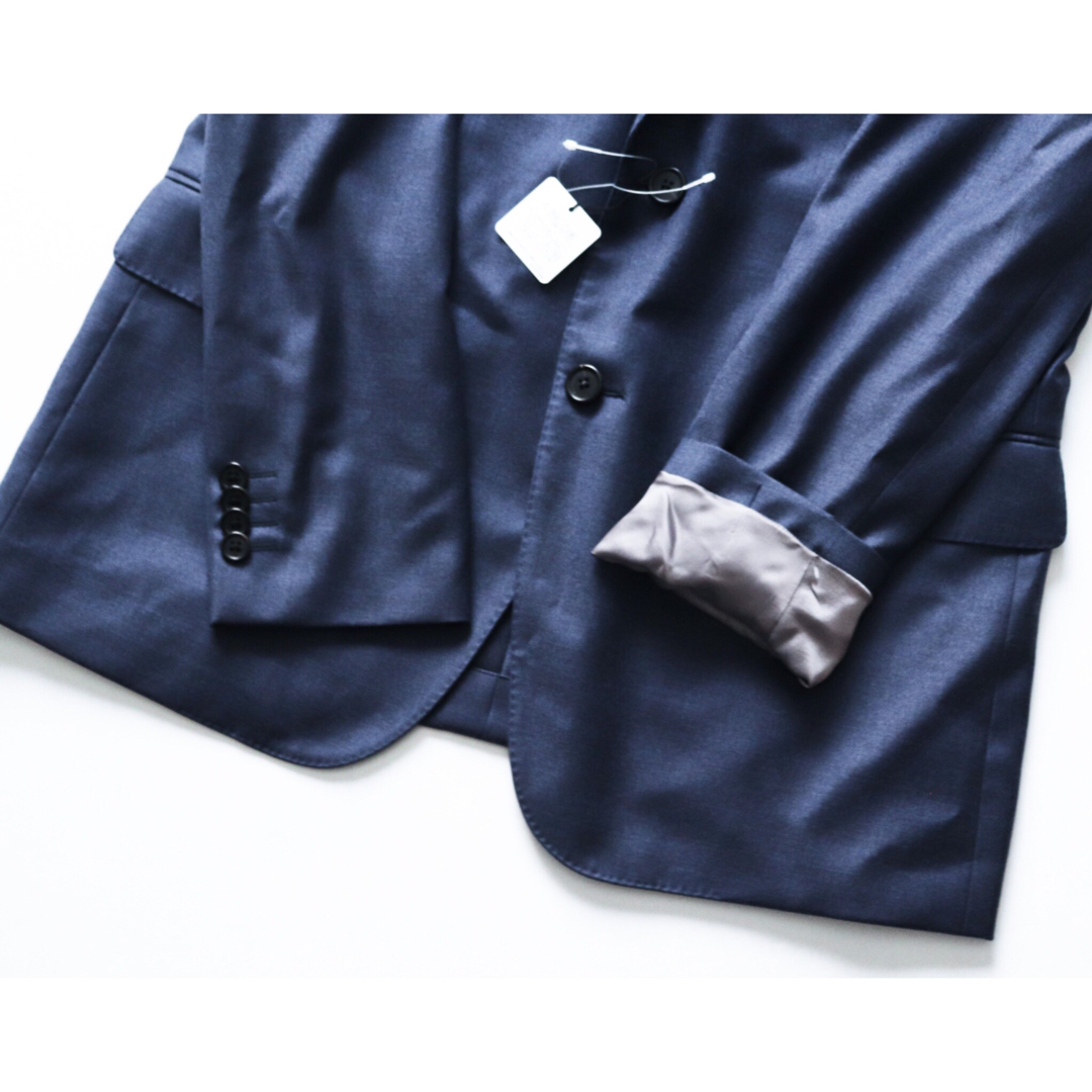 《ポールスミス》新品 ロロピアーナ製上質生地 ウール2Bスーツ XL(W90)