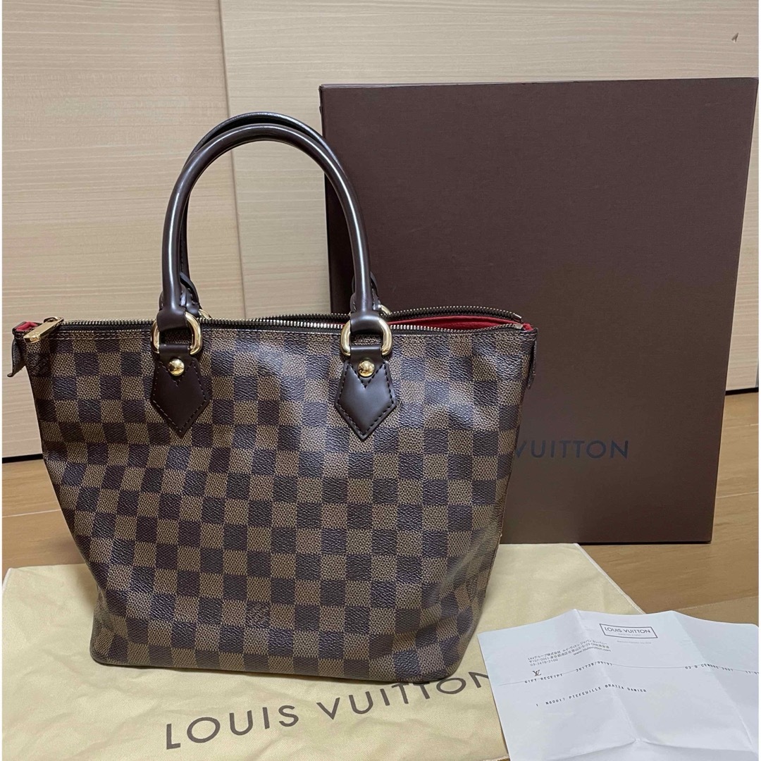 LOUIS VUITTON(ルイヴィトン)の美品❤️ルイヴィトン　サレヤPM　ダミエ ハンドバッグ レディースのバッグ(ハンドバッグ)の商品写真