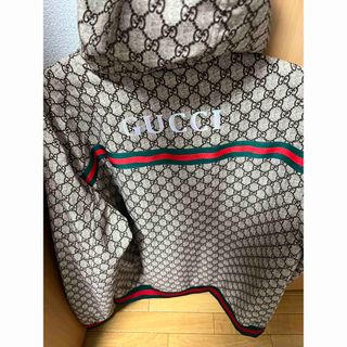 グッチ(Gucci)のGUCCI フード付きブルゾン　美品(ブルゾン)