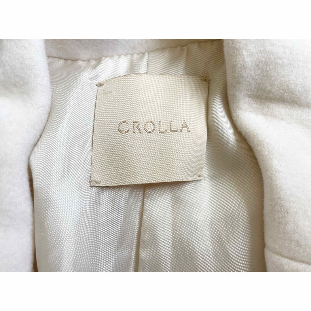 お値下げ　CROLLA  クローラ　ツイードジャケット　　３６　美品✨