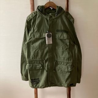 ザラキッズ(ZARA KIDS)のザラ ZARA KIDS カーキのミリタリージャケット 164 160(ジャケット/上着)