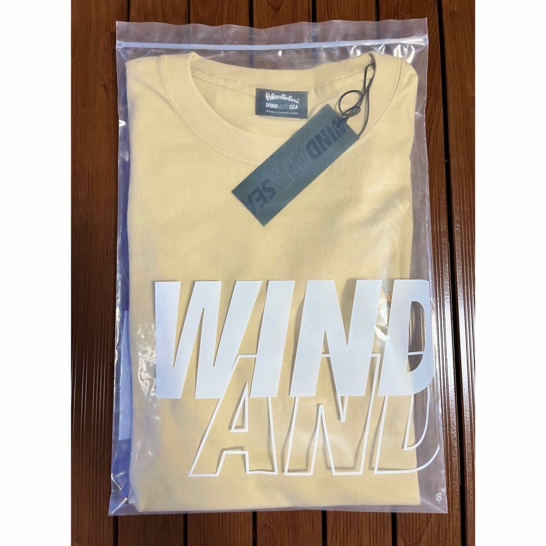 wind and sea パラッパラッパー　コラボ　Tシャツ　ベージュ　L 新品