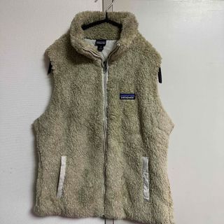 【美品】patagonia ベスト　モコモコベスト　花柄　紫　パタゴニア