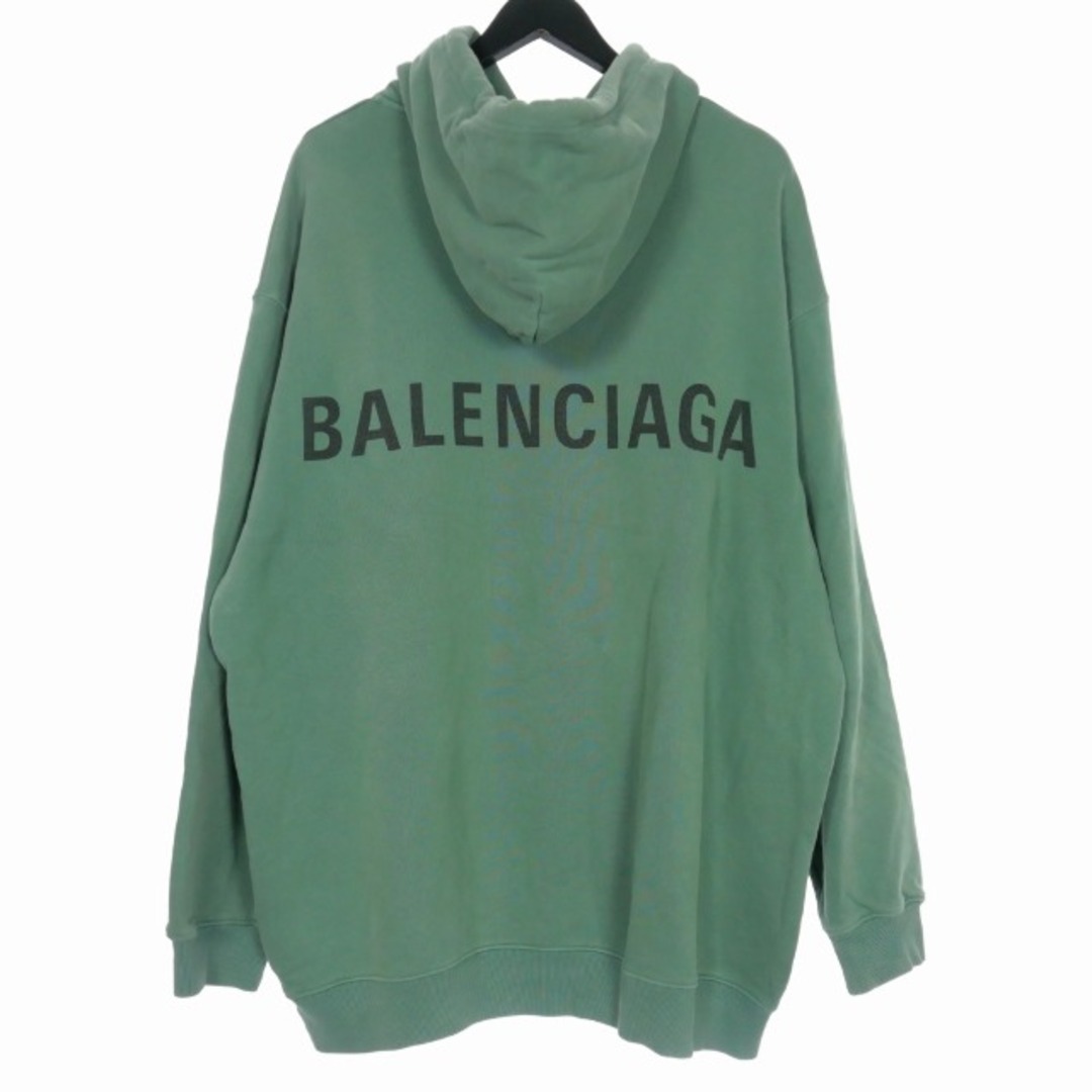 Balenciaga - バレンシアガ ロゴ プリント パーカー フーディ M ...