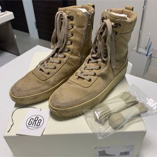 希少 美品 fear of god military sneaker 44