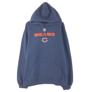 リーボック(Reebok)の古着 リーボック Reebok NFL CHICAGO BEARS シカゴベアーズ スウェットプルオーバーパーカー メンズXXL /eaa374595(スウェット)