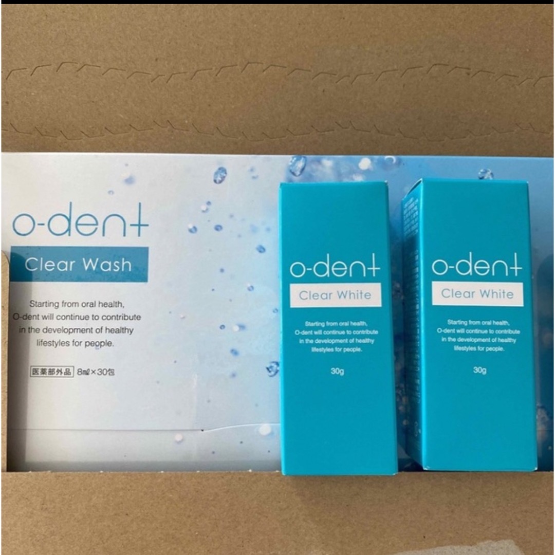 新品未開封　o-dent オーデント　クリアホワイト　オーデントクリアウォッシュ