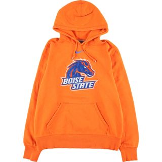 ナイキ(NIKE)の古着 ナイキ NIKE BOISE STATE カレッジ スウェットプルオーバーパーカー メンズM /eaa375913(スウェット)