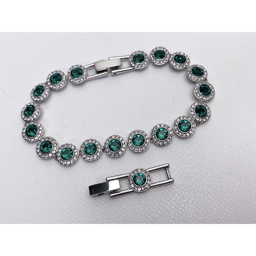 N558 極美品 SWAROVSKI スワロフスキーブレスレット 可愛い ...