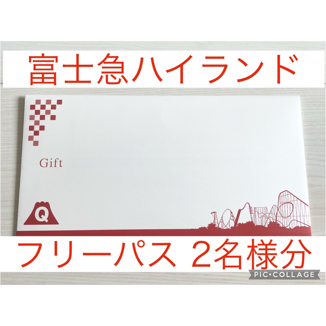 富士急ハイランド フリーパス 大人2名 有効期限2024.3.31-