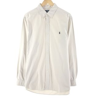 ラルフローレン(Ralph Lauren)の古着 ラルフローレン Ralph Lauren CLASSIC FIT クラシックフィット 長袖 ボタンダウンシャツ メンズXL /eaa374299(シャツ)