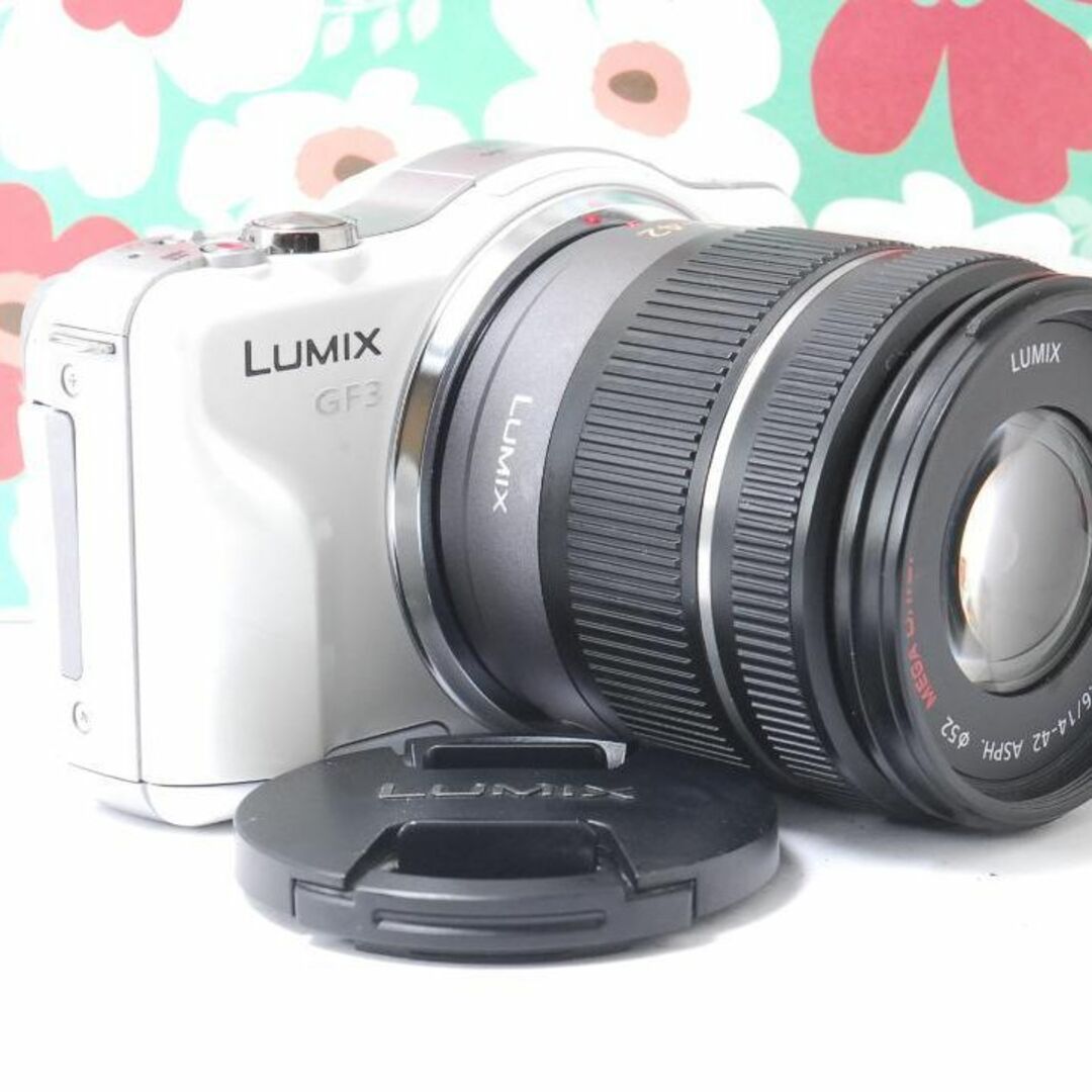 ❤コンパクト使いやすい❤LUMIX DMC-GF3❤スマホに転送お散歩カメラ❤