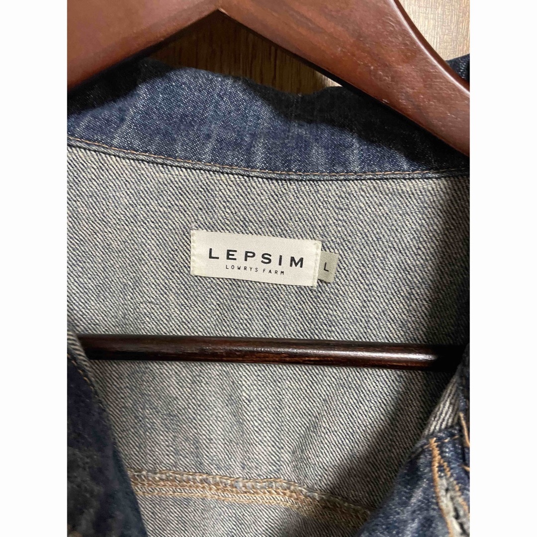 LEPSIM(レプシィム)のデニムジャケットLepsim レディースのジャケット/アウター(Gジャン/デニムジャケット)の商品写真