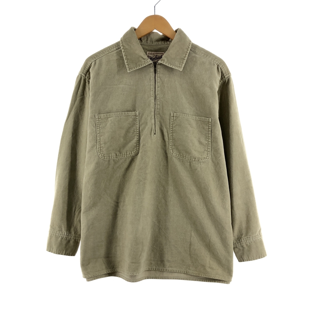 ウールリッチ WOOLRICH プルオーバー 長袖 シャモアクロスシャツ レディースXL /eaa370183