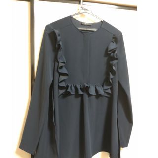 ★本日まで★ 新品タグ　ヨーコチャン　Scalloped-trim Shirt