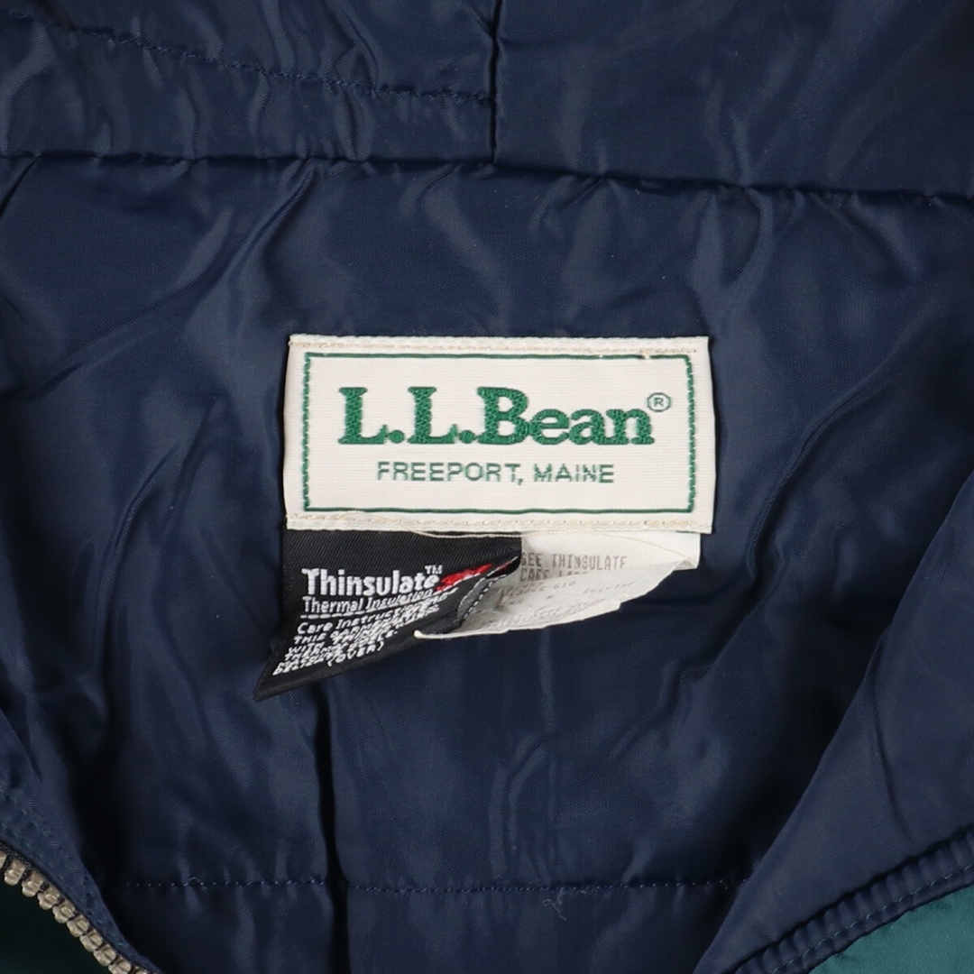 L.L.Bean - 古着 80年代 エルエルビーン L.L.Bean 中綿入り アノラック