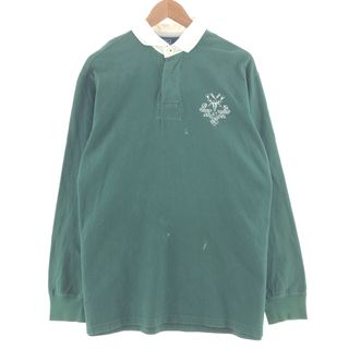 ラルフローレン(Ralph Lauren)の古着 ラルフローレン Ralph Lauren POLO by Ralph Lauren 長袖 ラガーシャツ メンズXL /taa001187(シャツ)