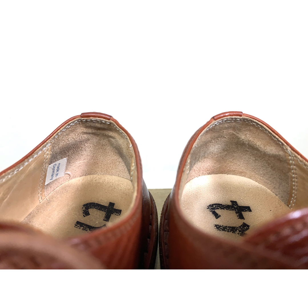 trippen(トリッペン)の【美品】Trippen Sprint 38（24〜24.5cm）ブラウン　短靴 レディースの靴/シューズ(ローファー/革靴)の商品写真