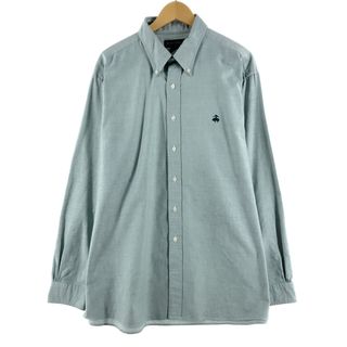 ブルックスブラザース(Brooks Brothers)の古着 ブルックスブラザーズ Brooks Brothers 長袖 ボタンダウンシャツ メンズXXL /eaa373185(シャツ)