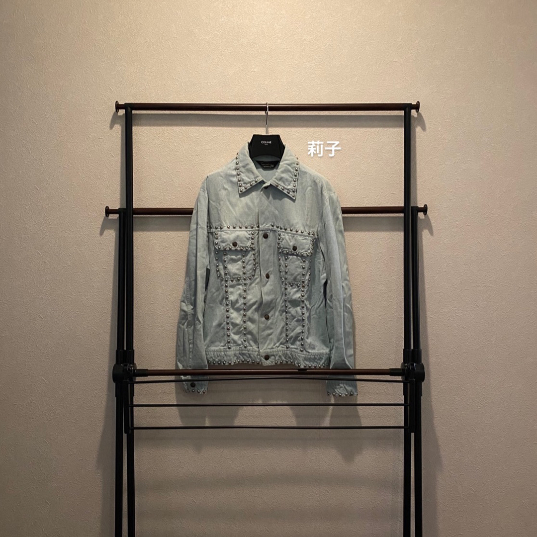 STUDDED TRUCKER JACKET スタッズ　デニムジャケット