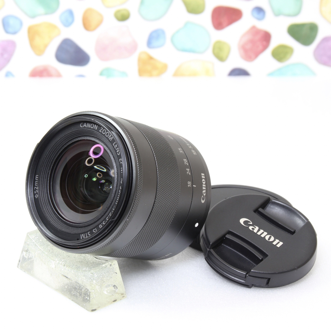 ♥︎◇高性能ズームレンズ ◇Canon EF-M 18-55mm IS ◇美品