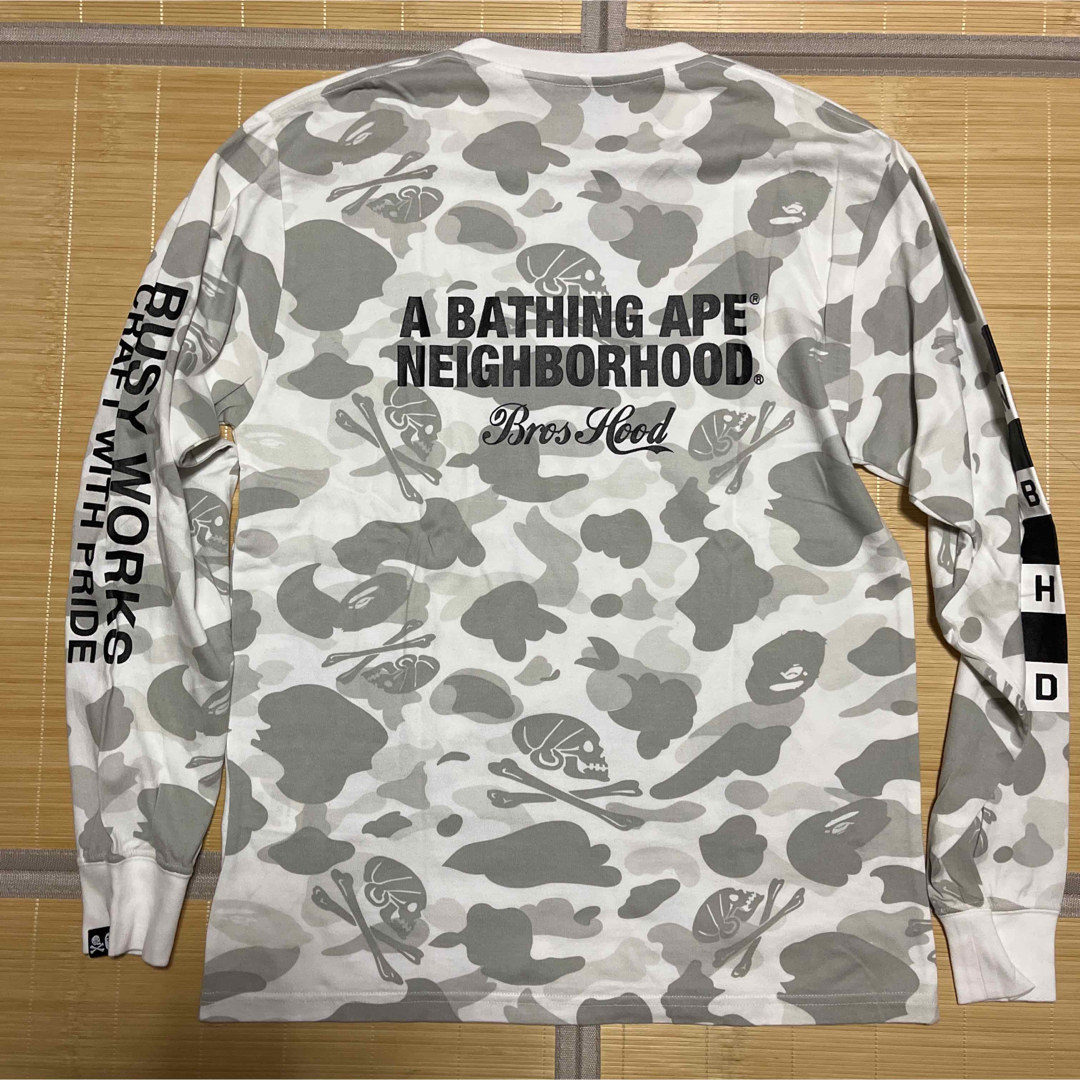 APE BAPE KAWS NEIGHBORHOOD CAMO 迷彩　ロン