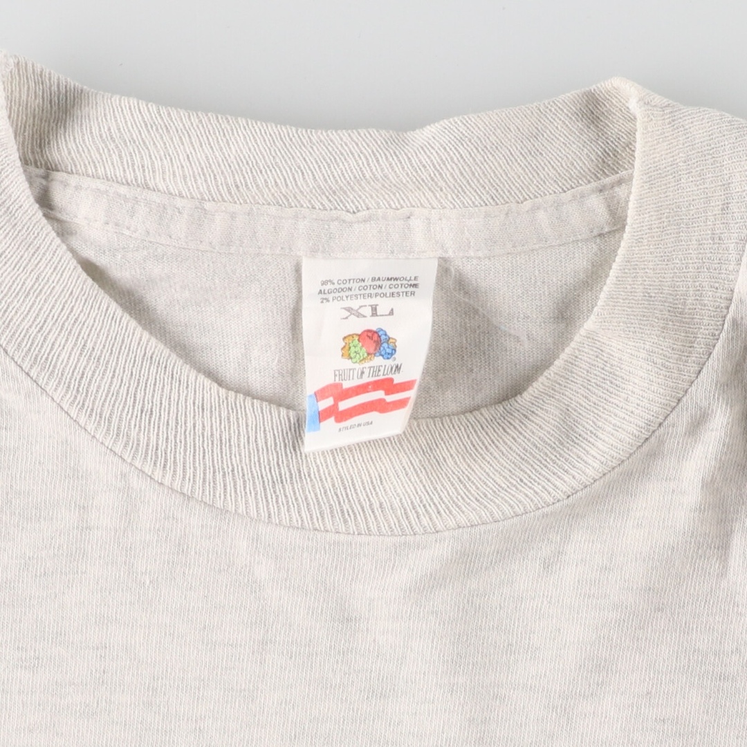 90年代 フルーツオブザルーム FRUIT OF THE LOOM BEST カレッジTシャツ USA製 メンズS ヴィンテージ /eaa252622